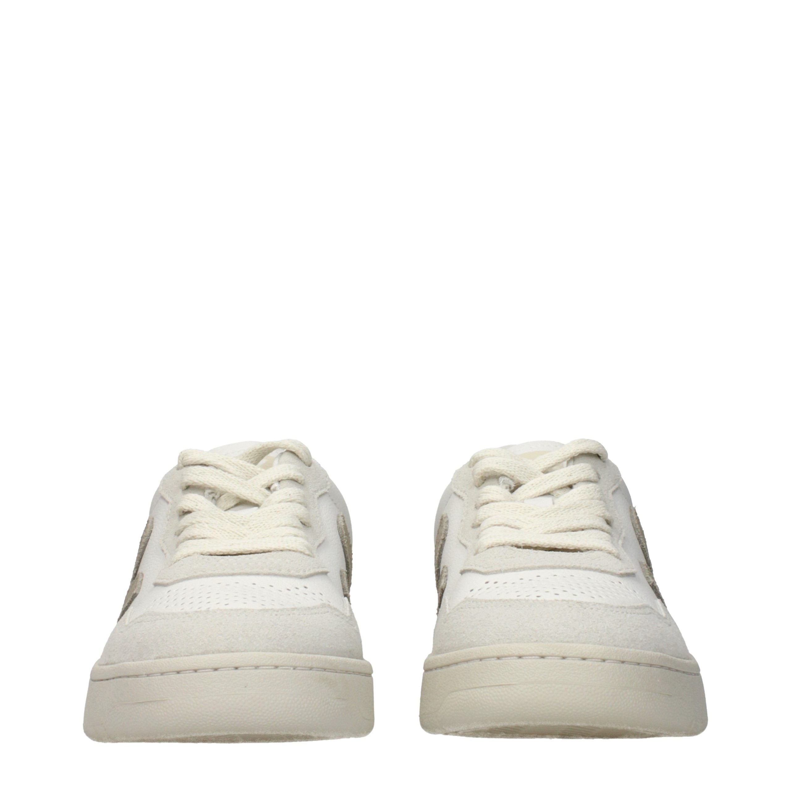 Blue Leather Low Top Sneakers