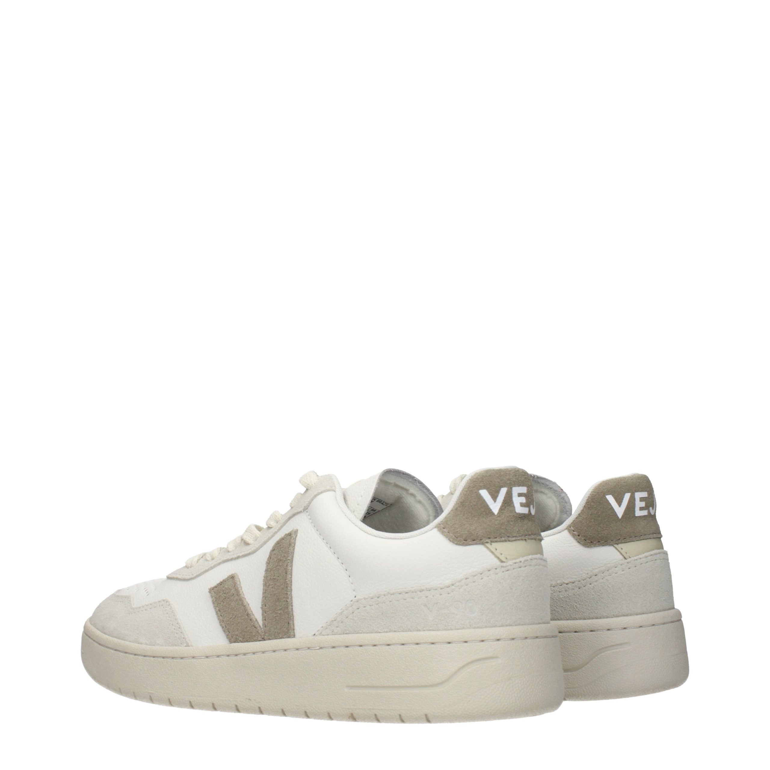 Blue Leather Low Top Sneakers