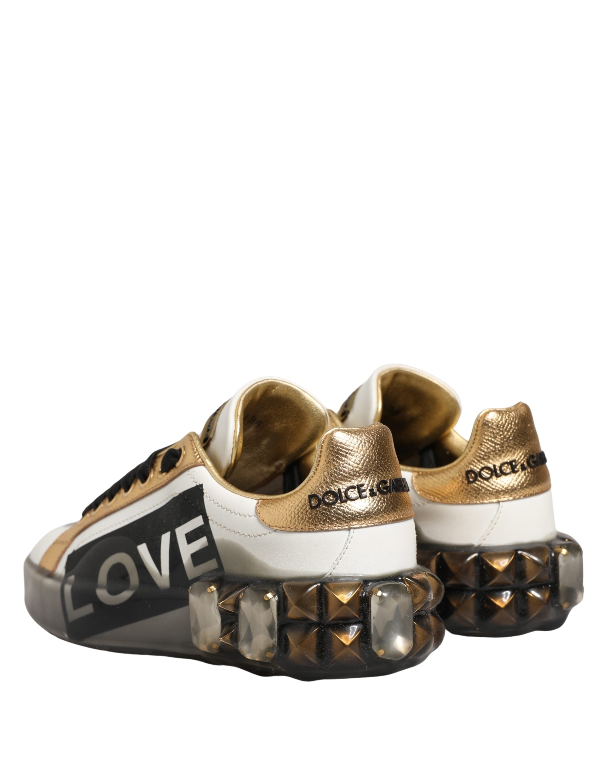 Multicolor Crystal StuddedLOVE tenisky