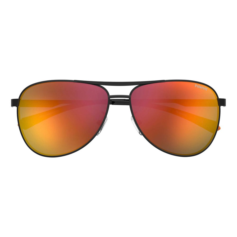Black Stainless Steel Sunglasses