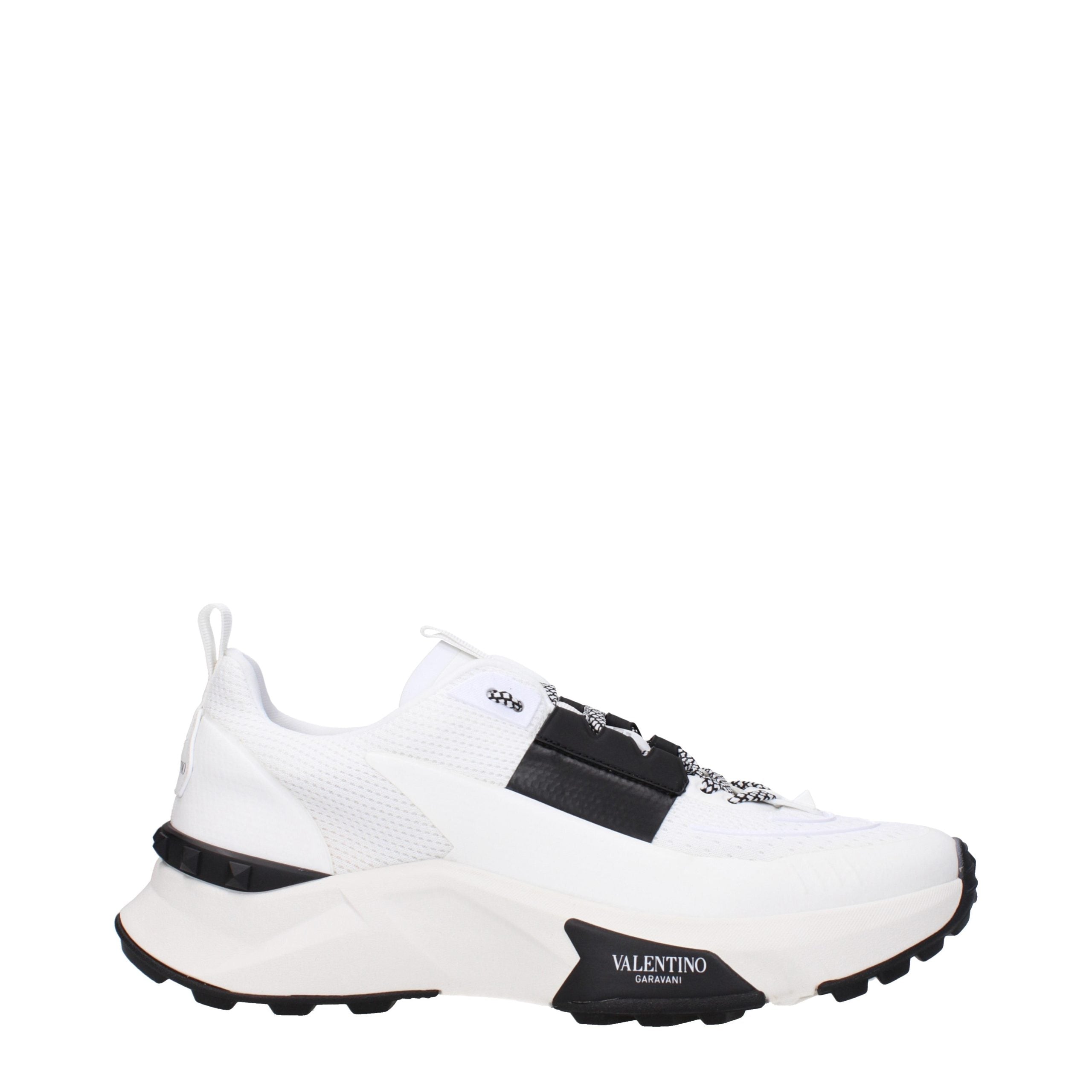Blue Fabric Athletic Sneakers