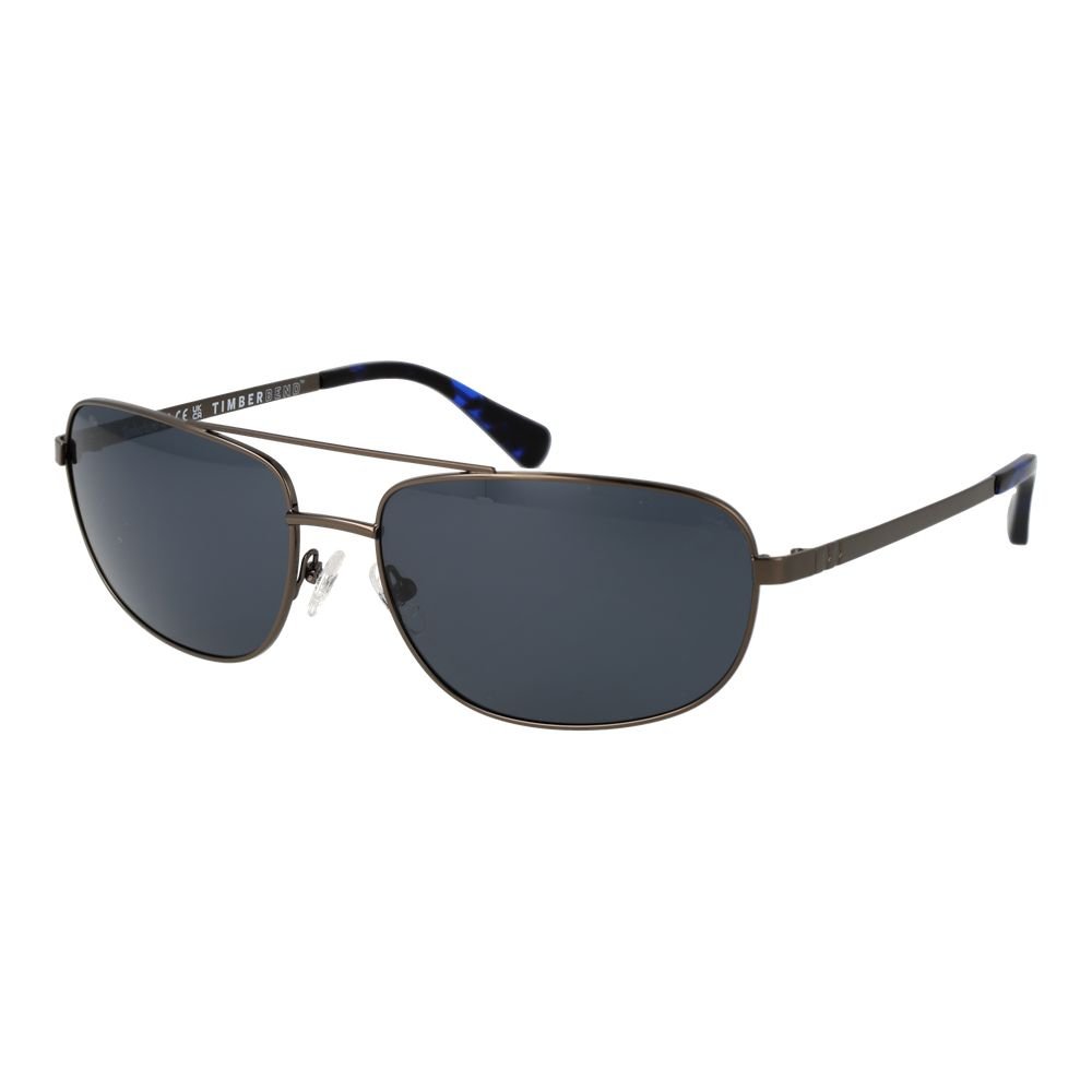 Gray Metal Sunglasses - styloora.cz