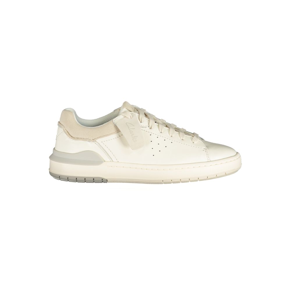 White Leather Men's Sneaker - styloora.cz