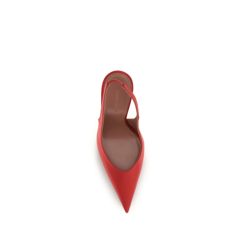 Multicolor Silk Pumps