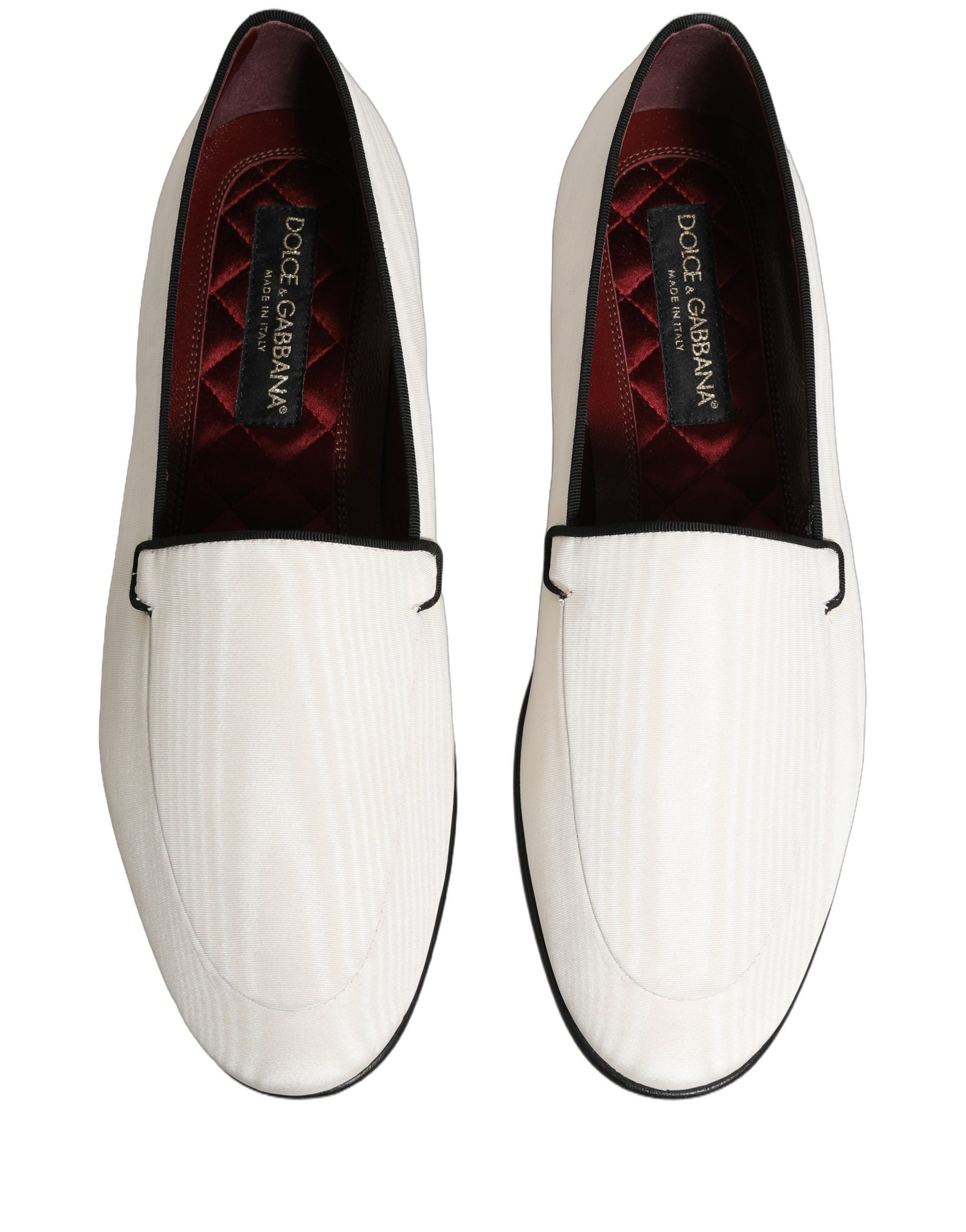 White Velvet Slip On Men Flats Loafers Shoes