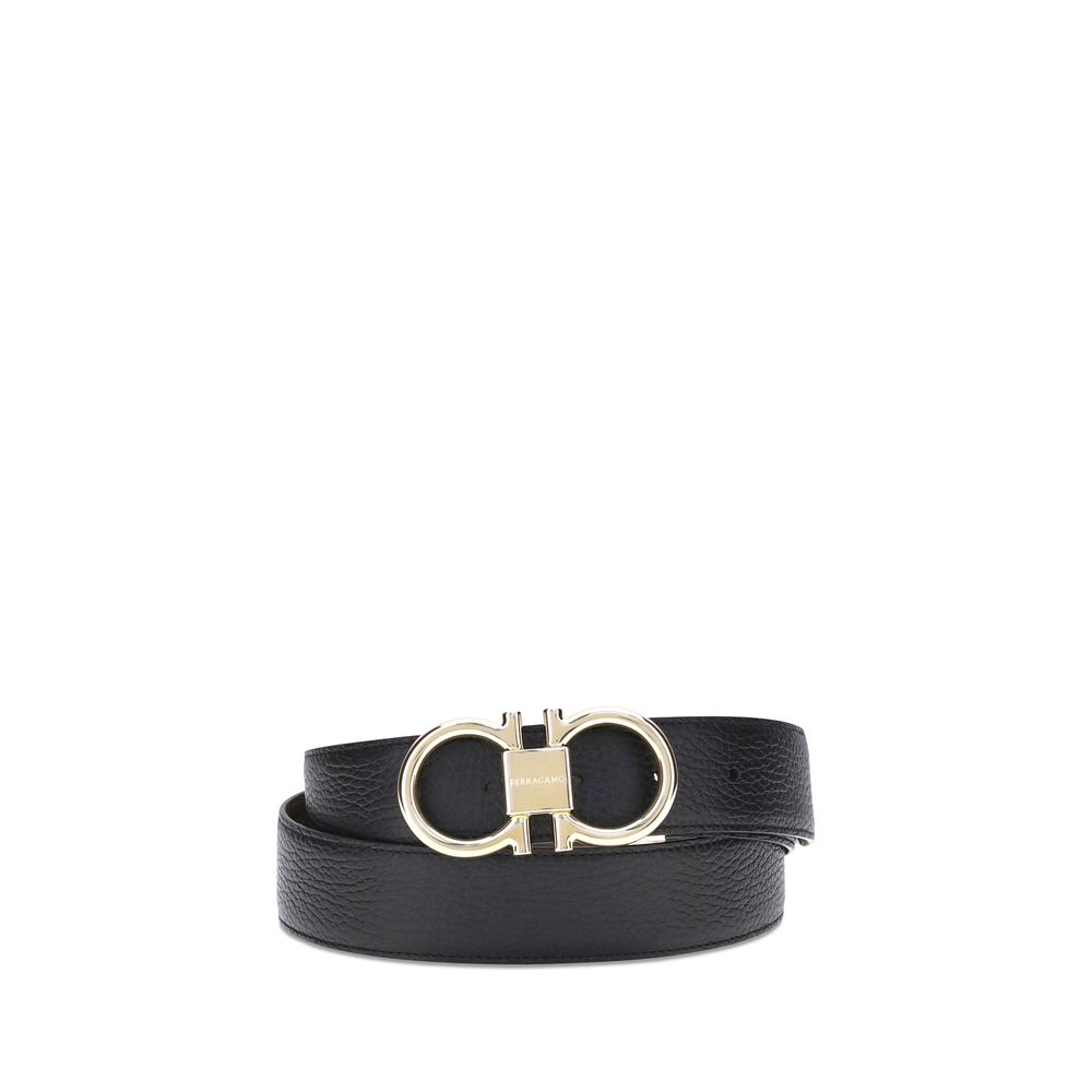 Black Calf Leather Bos Taurus Regular Belt