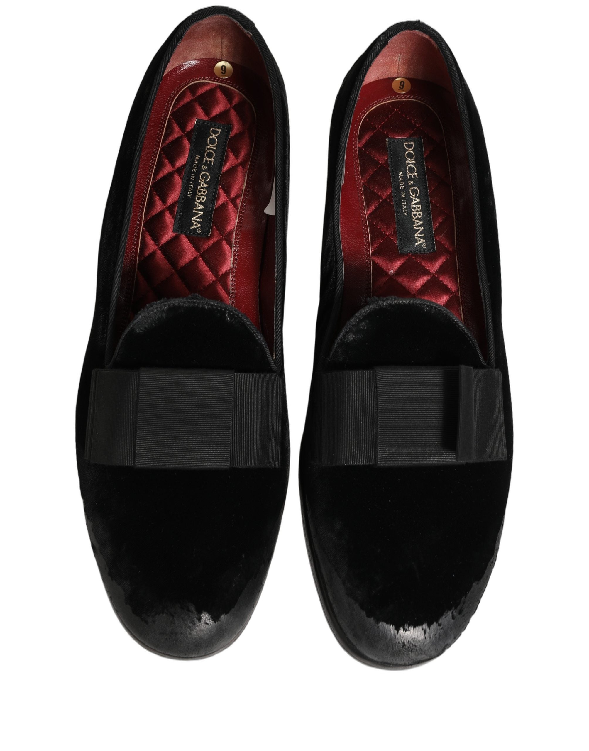Black Velvet Loafers Formal Men Dress Shoes