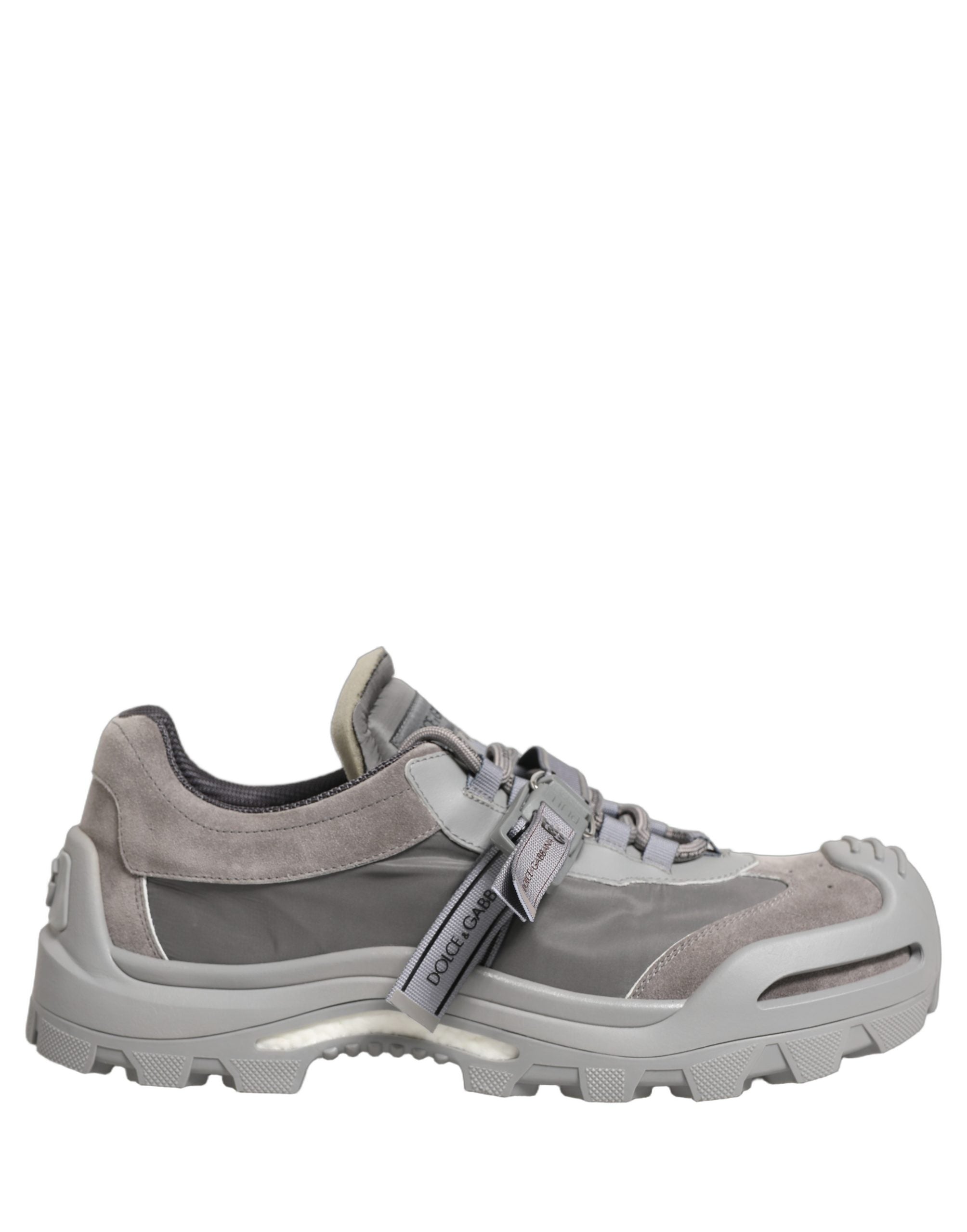 Gray Airmaster Panelled Low Top Men Sneakers Shoes