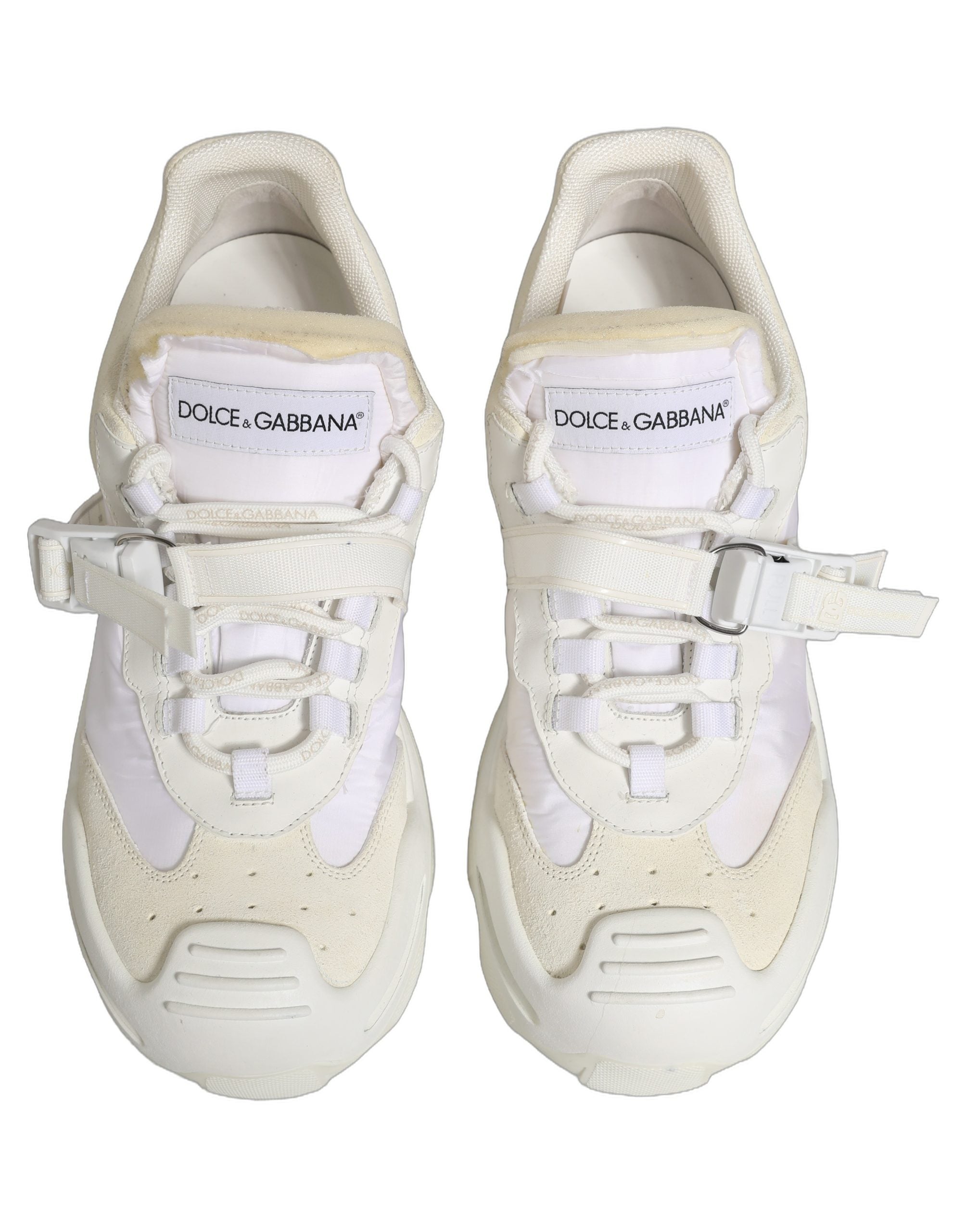 White Airmaster Panelled Low Top Men Sneakers Shoes
