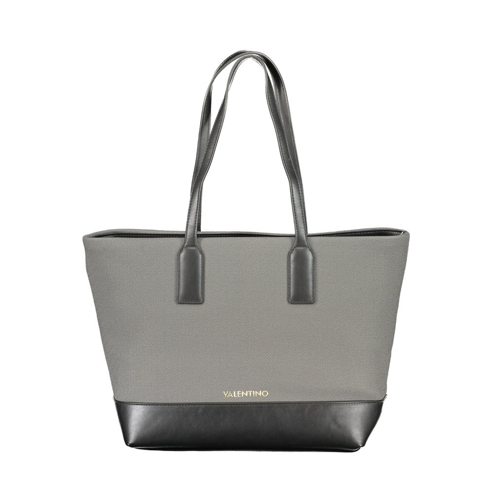 Nero Poliuretano Donna Shoulder Bag