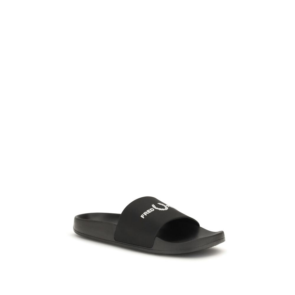 Black Rubber Sandals