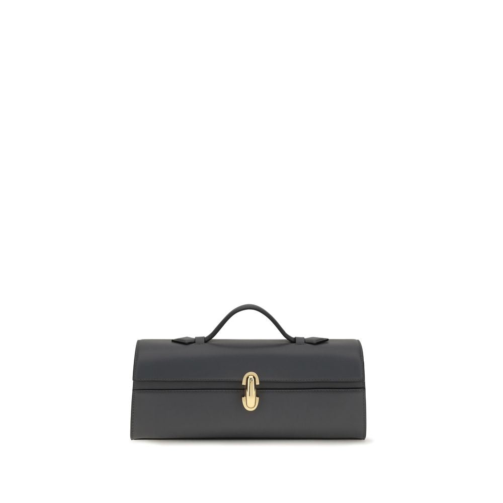 Gray Calf Leather Bos Taurus Shoulder Bag