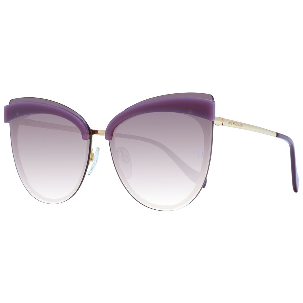 Purple Metal Sunglasses