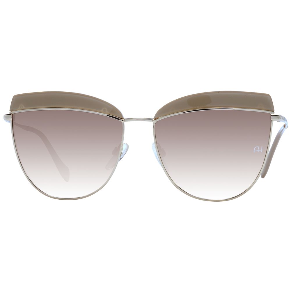 Beige Acetate Sunglasses