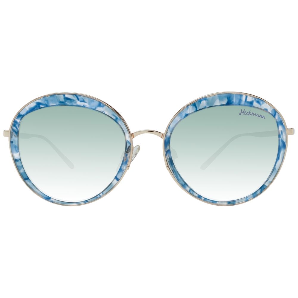 Blue Metal Sunglasses