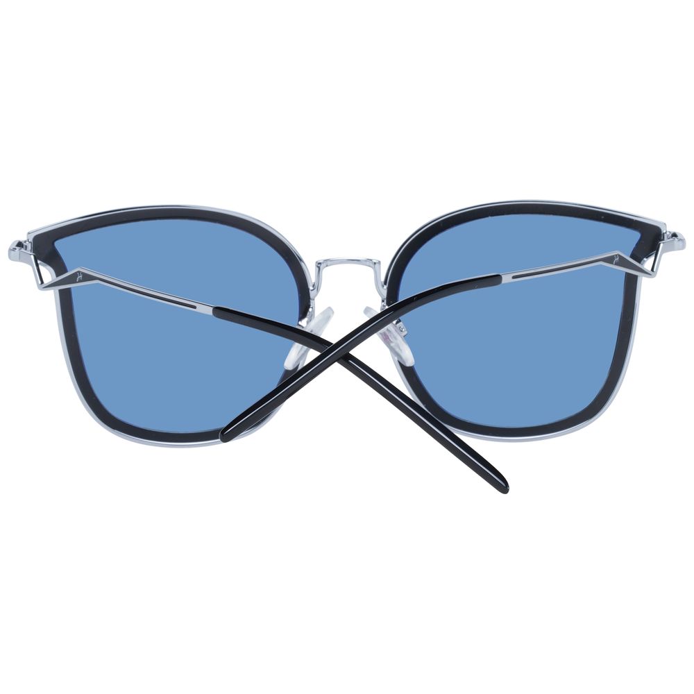 Gray Metal Sunglasses