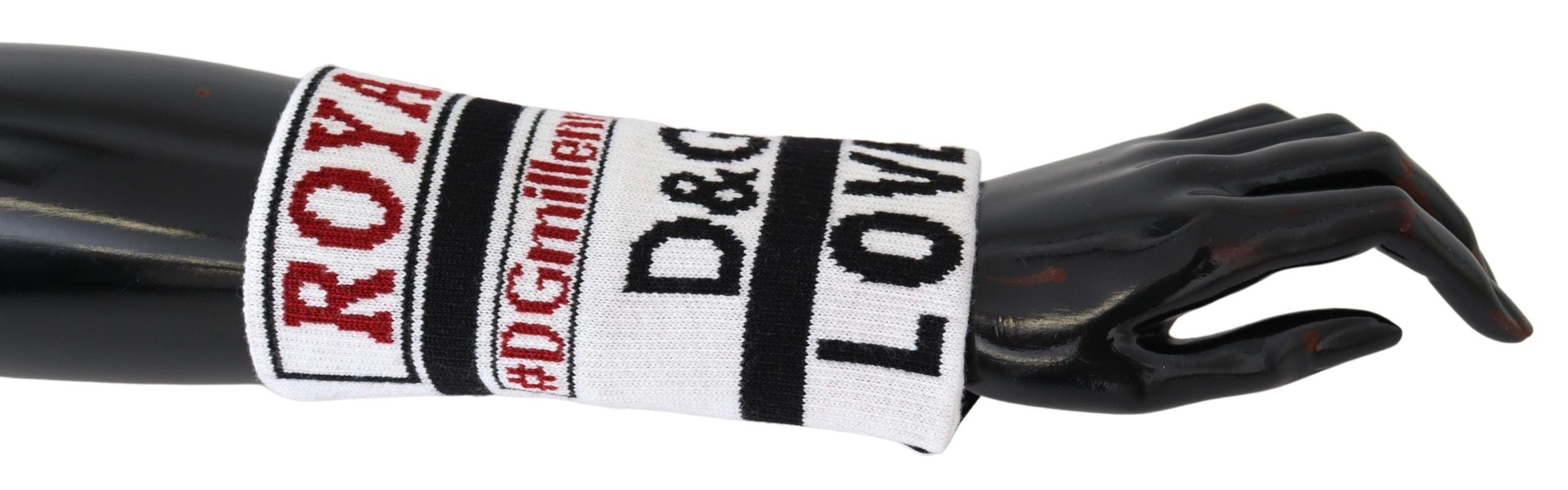 Vícebarevný vlněný pletený náramek D&G Love