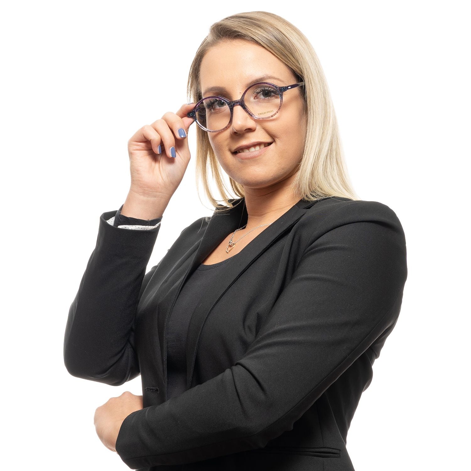 Purple Plastic Glasses (Frames)