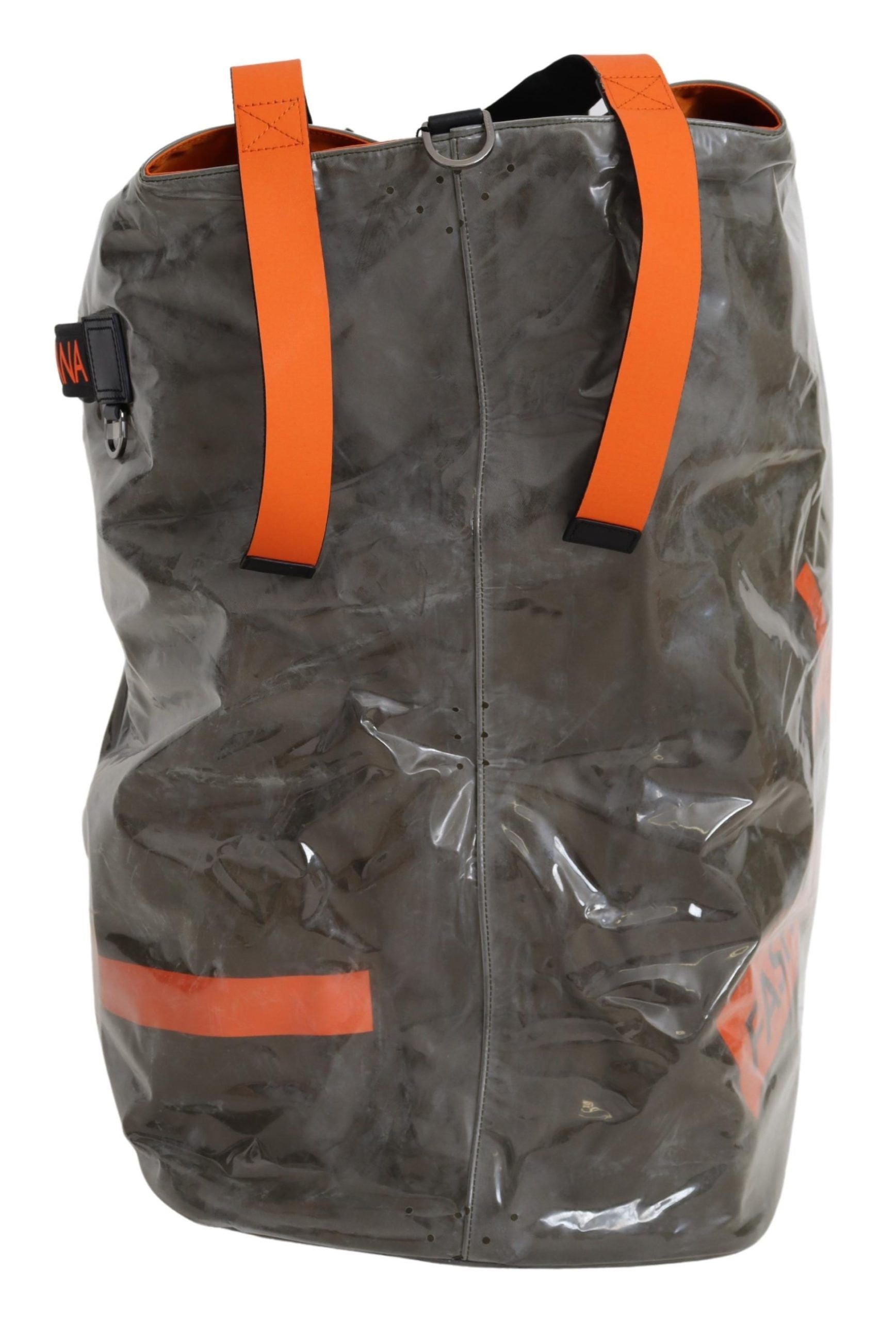 Pánská bavlněná velká látková zelená nákupní taška