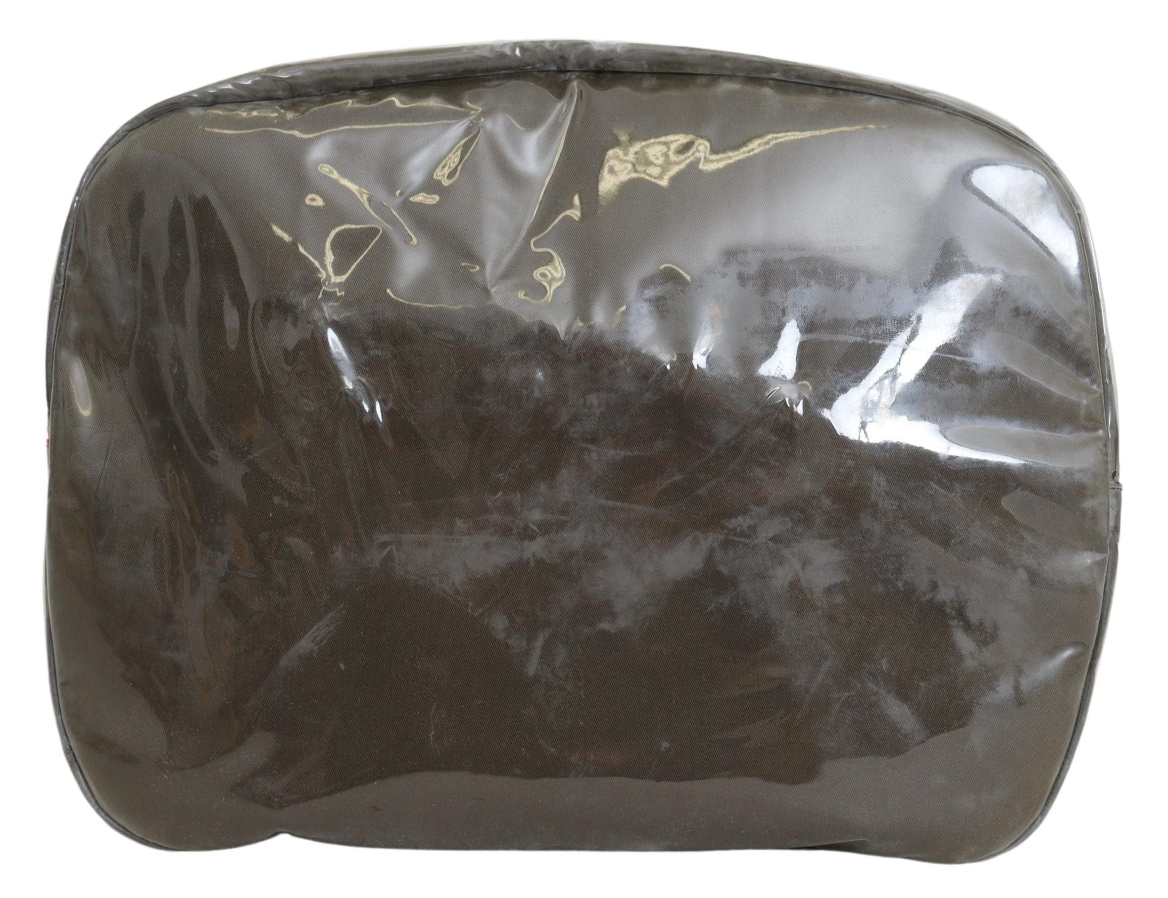 Pánská bavlněná velká látková zelená nákupní taška