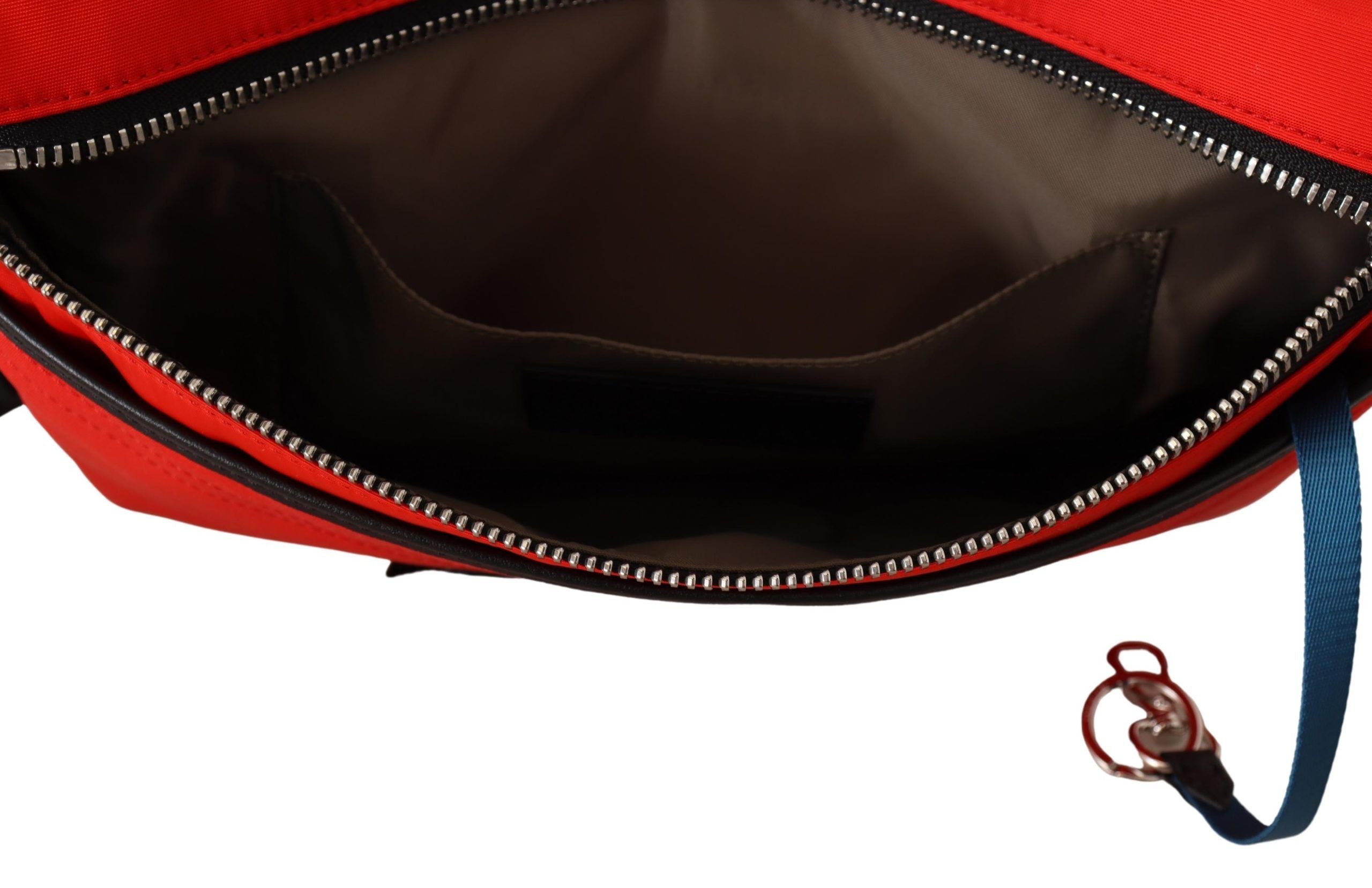 Elegantní červeno-černá crossbody kabelka Downtown