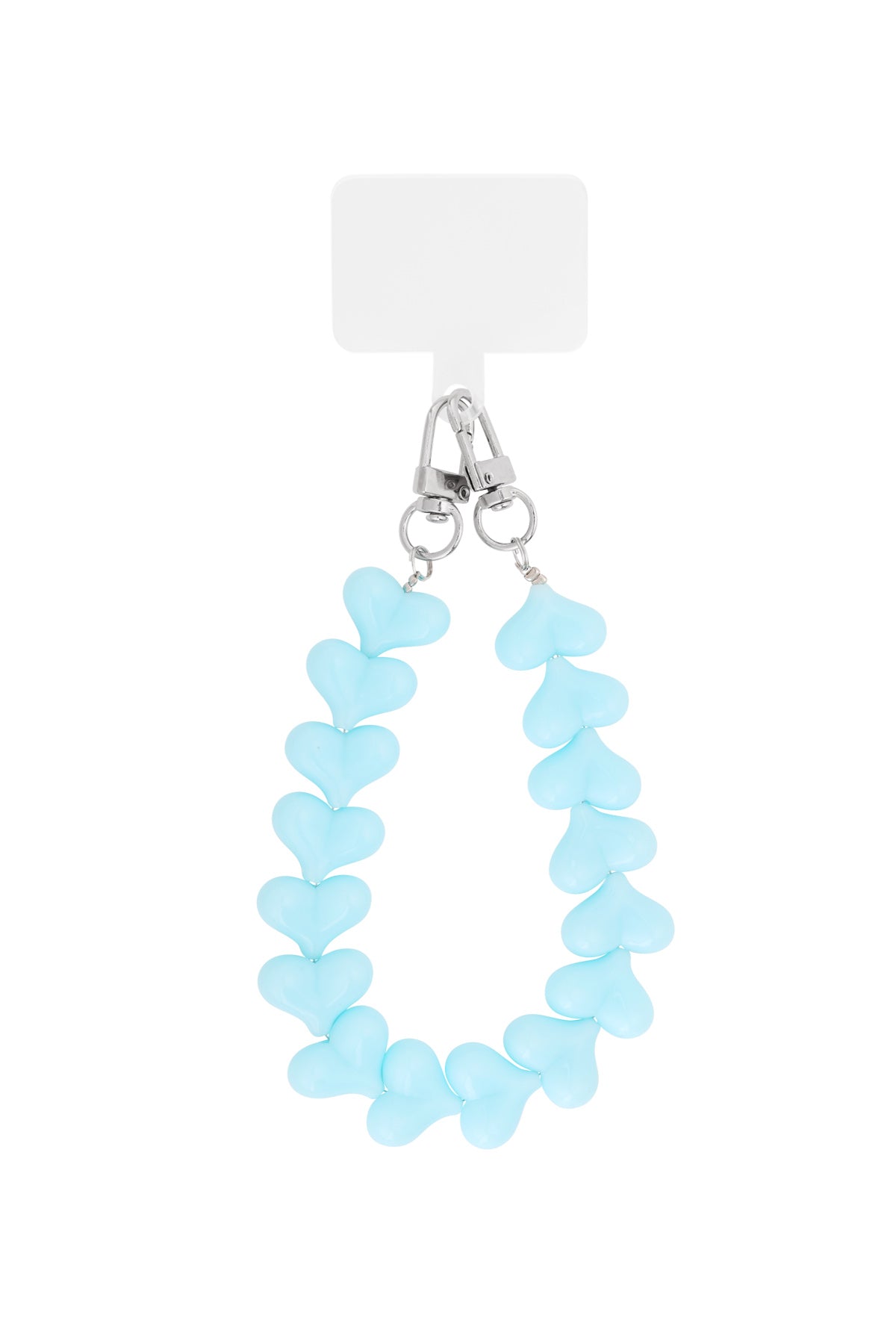 Phone cord hearts