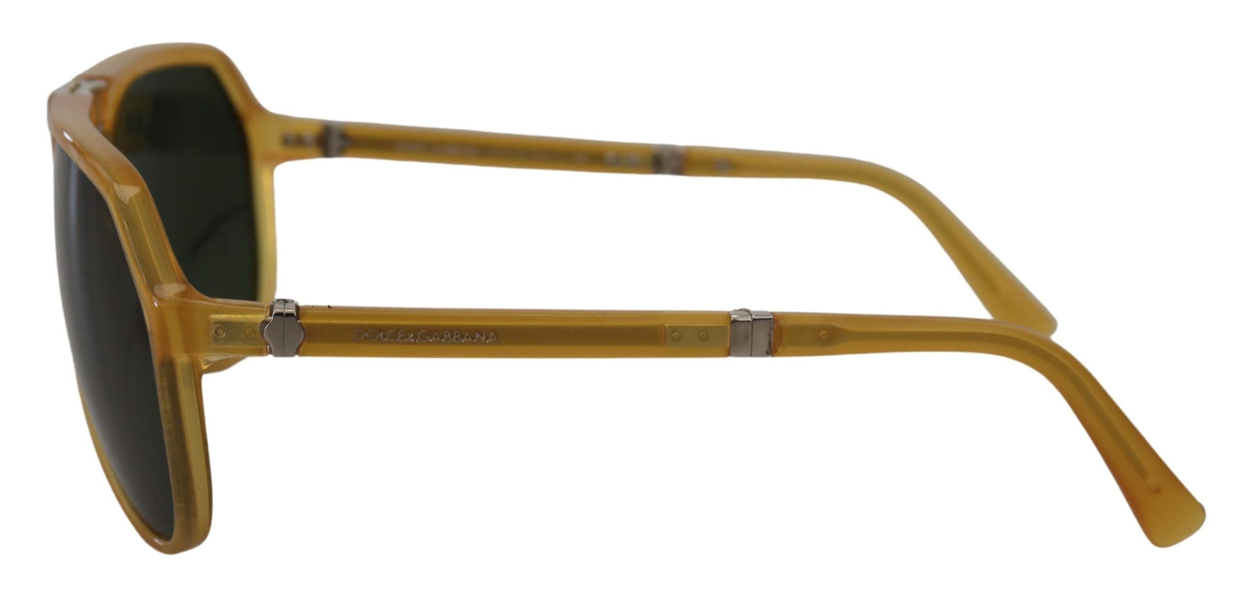 Sluneční brýle Aviator DG4196 se žlutým acetátovým černým sklem