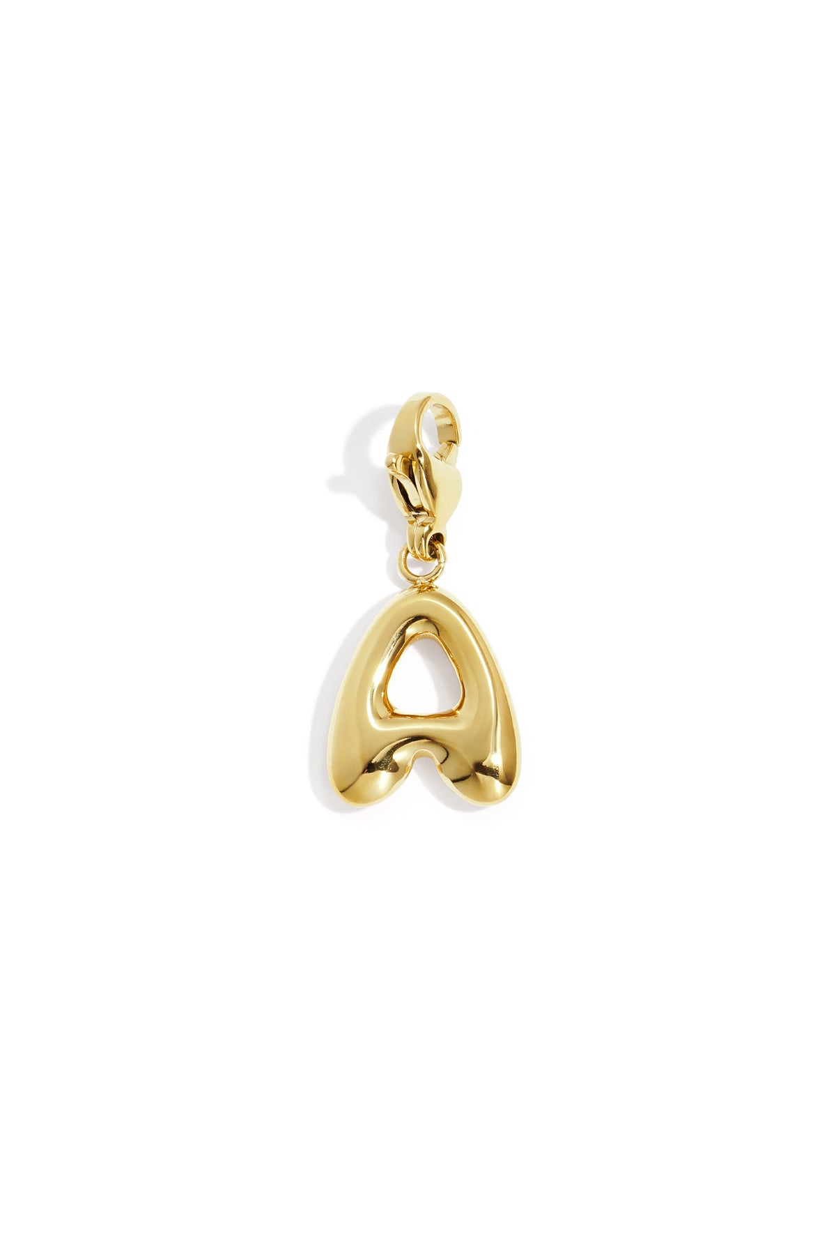 DIY initial letter jewelry charm
