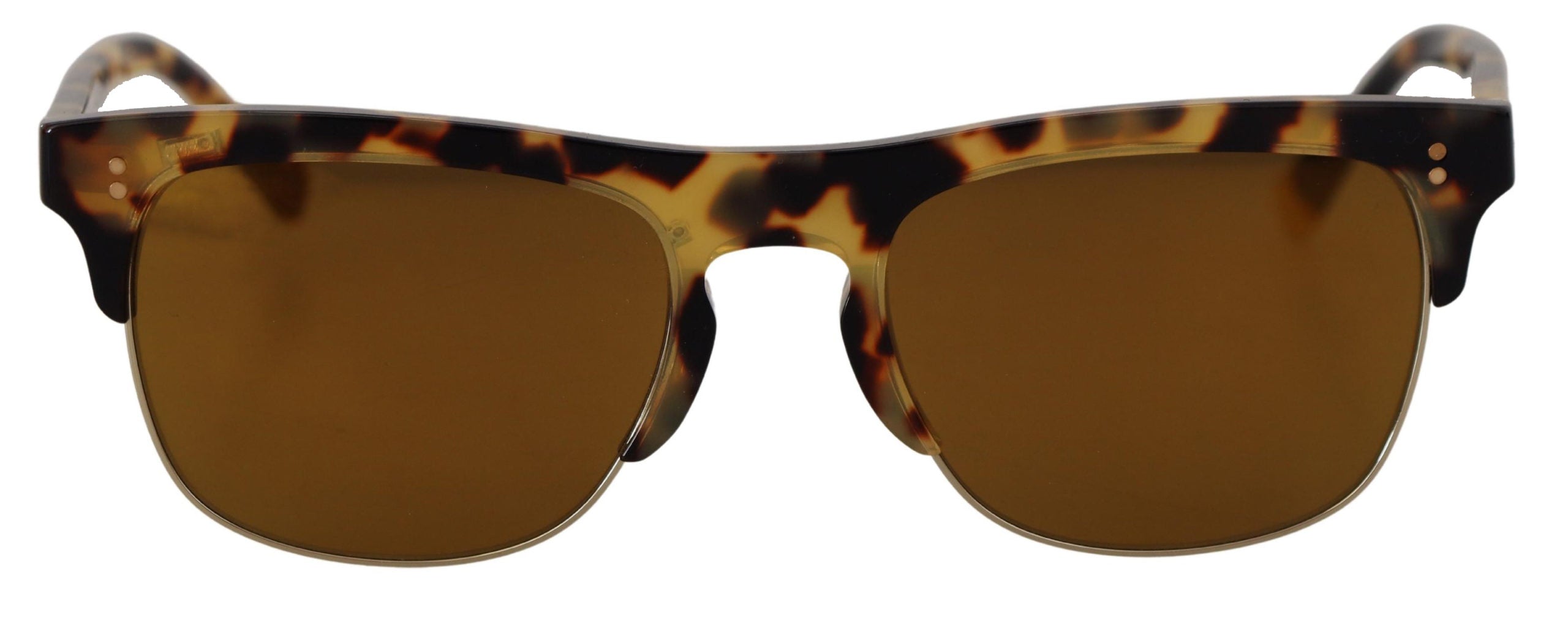 Sluneční brýle Havana DG430A z hnědého zlata acetátu