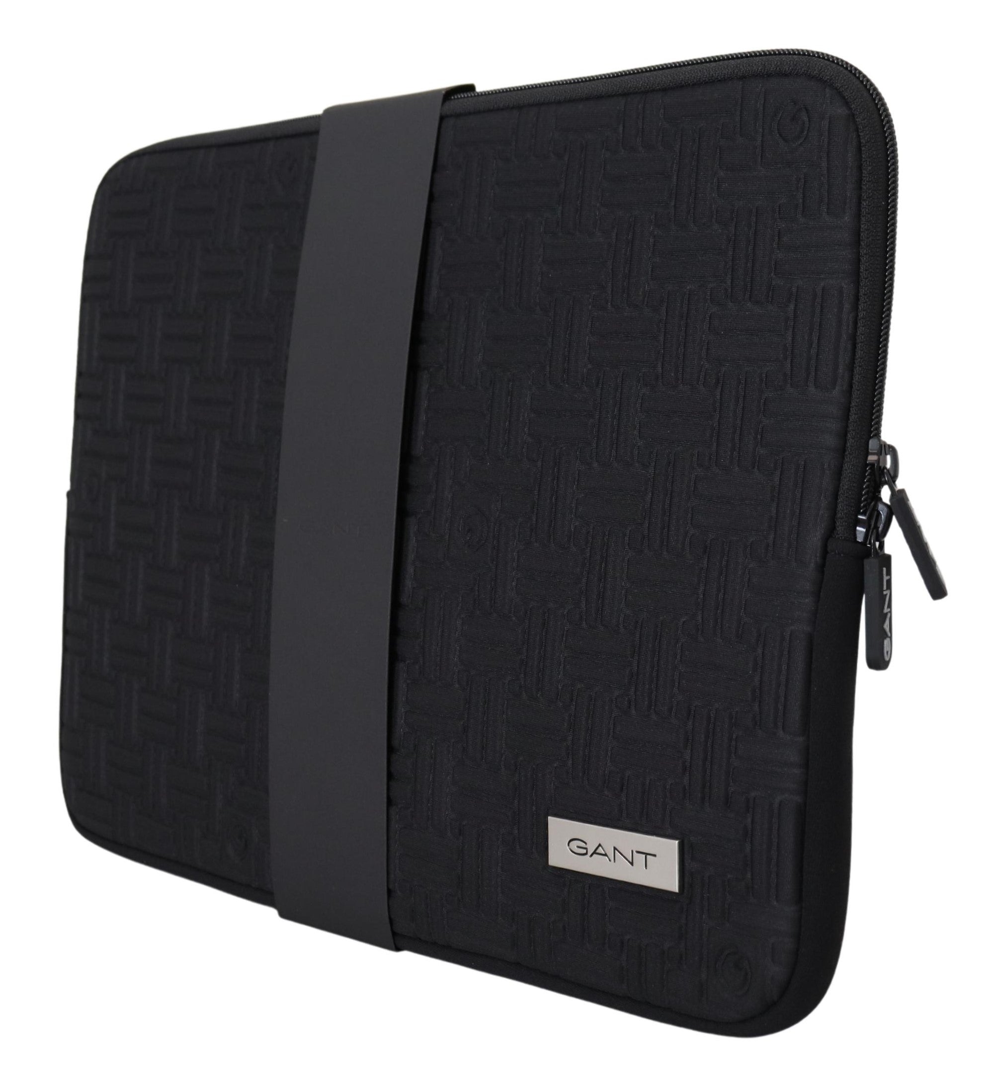 Černé polstrované pouzdro na zip, pouzdro na notebook