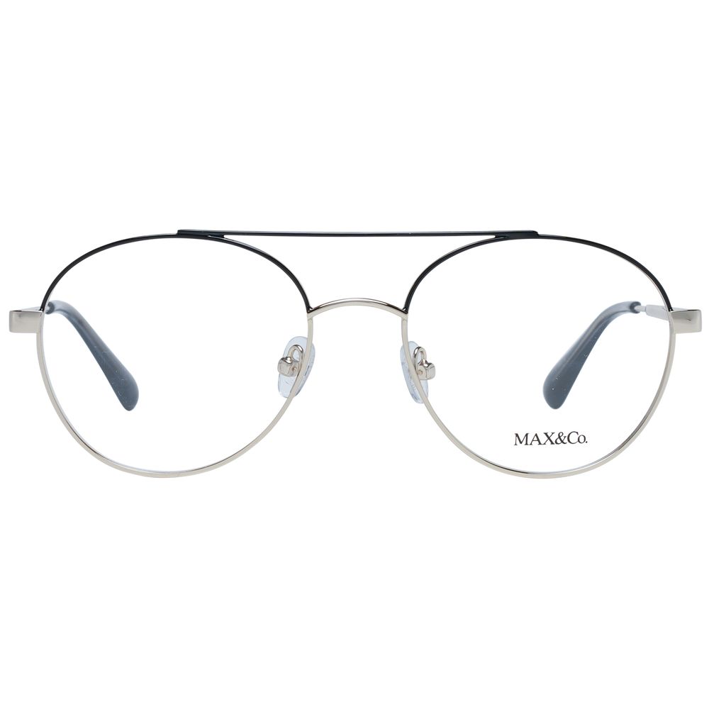 Gold Women Glasses Frame