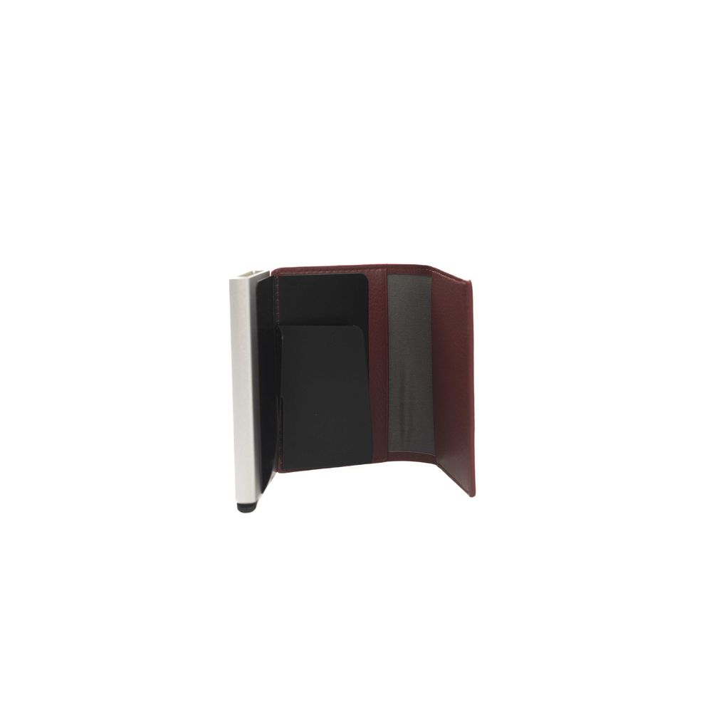 Pánská peněženka z červené telecí kůže