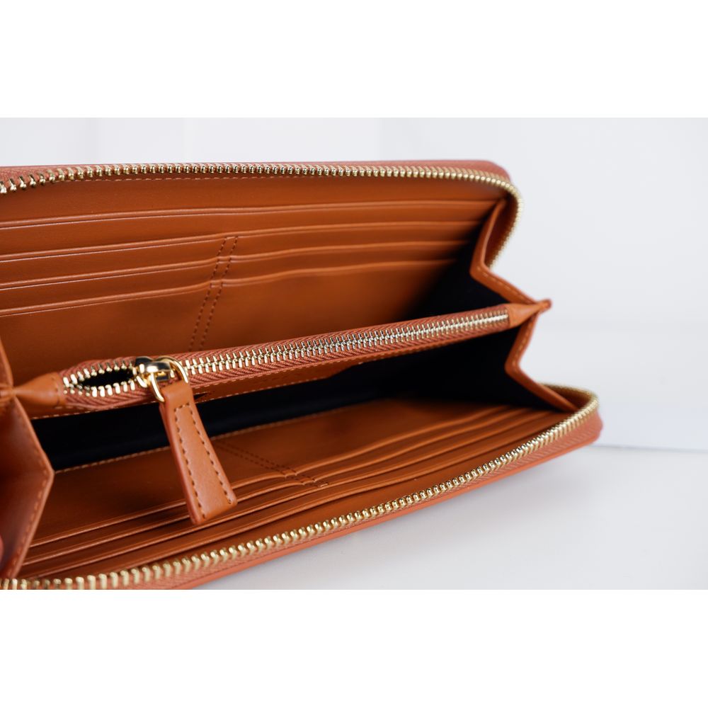Elegantní kožená peněženka na zip