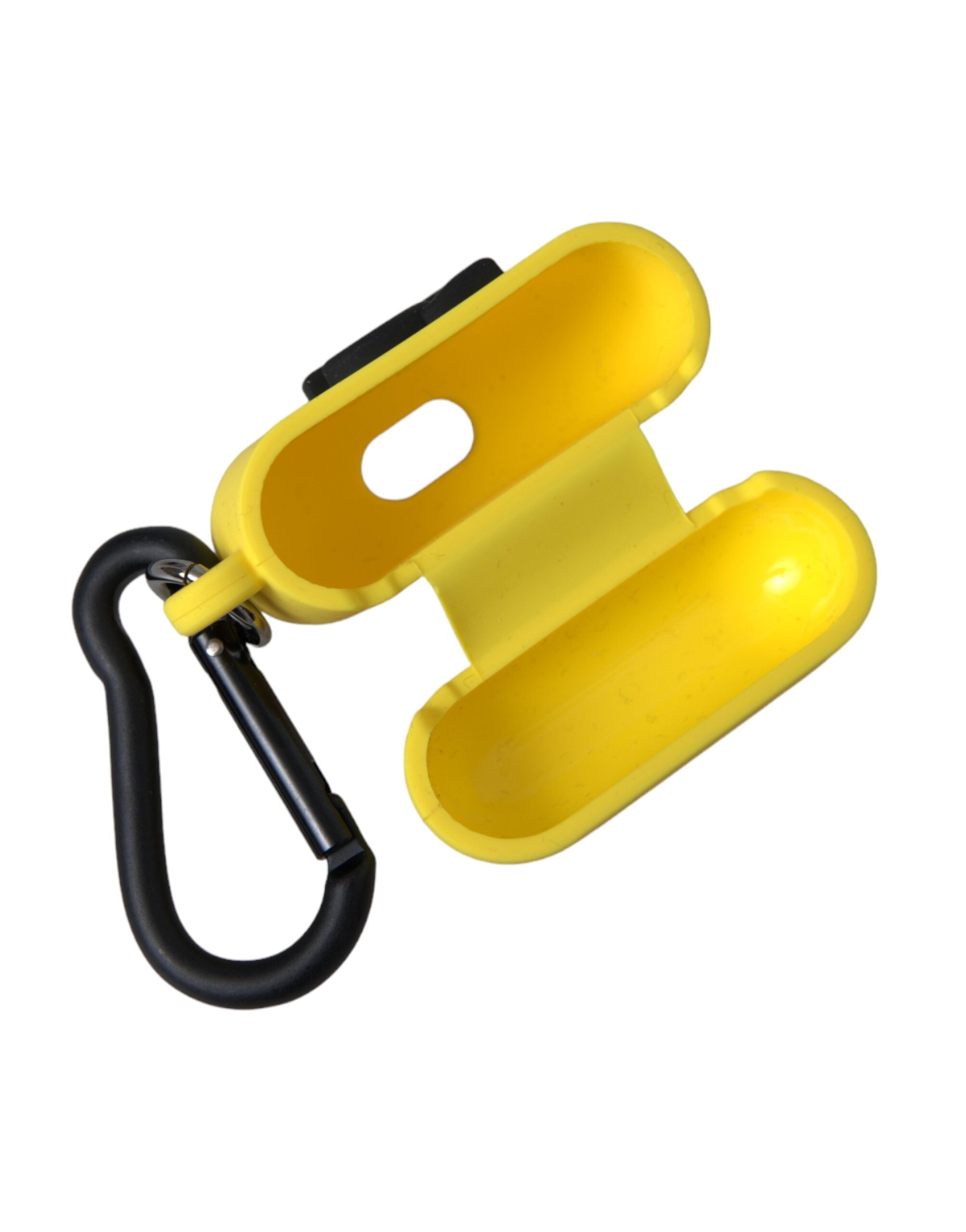 Žlutý silikonový kryt s reliéfním logem pro Airpods