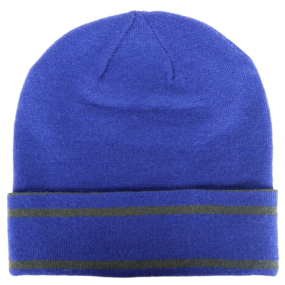 Blue Wool Men Cap