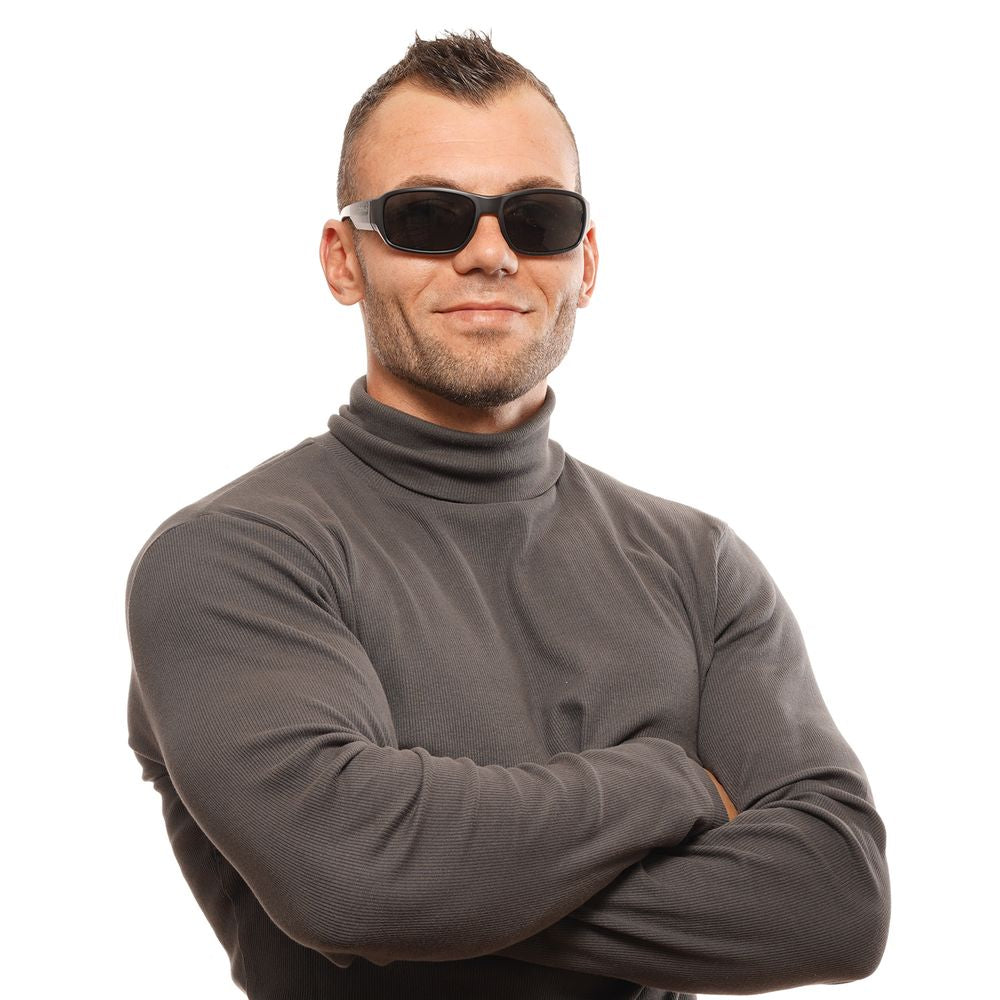 Černé unisex sluneční brýle
