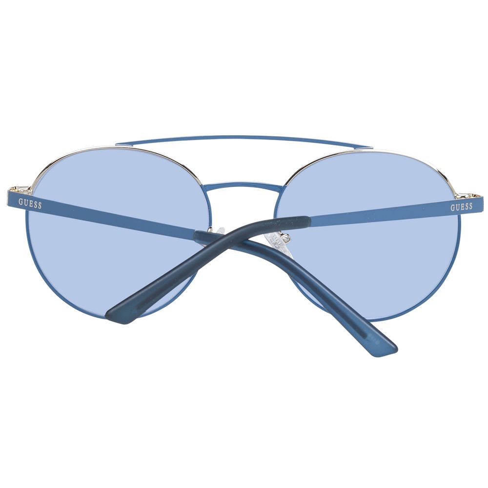 Blue Metal & Plastic Sunglasses