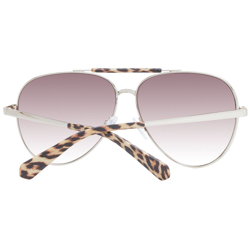 Hnědé unisex sluneční brýle