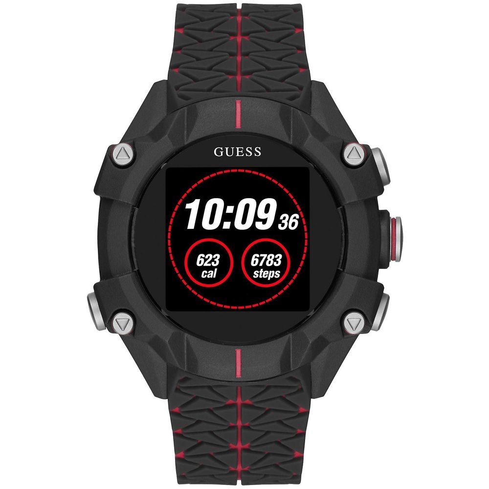 Black Resin Digital Watch