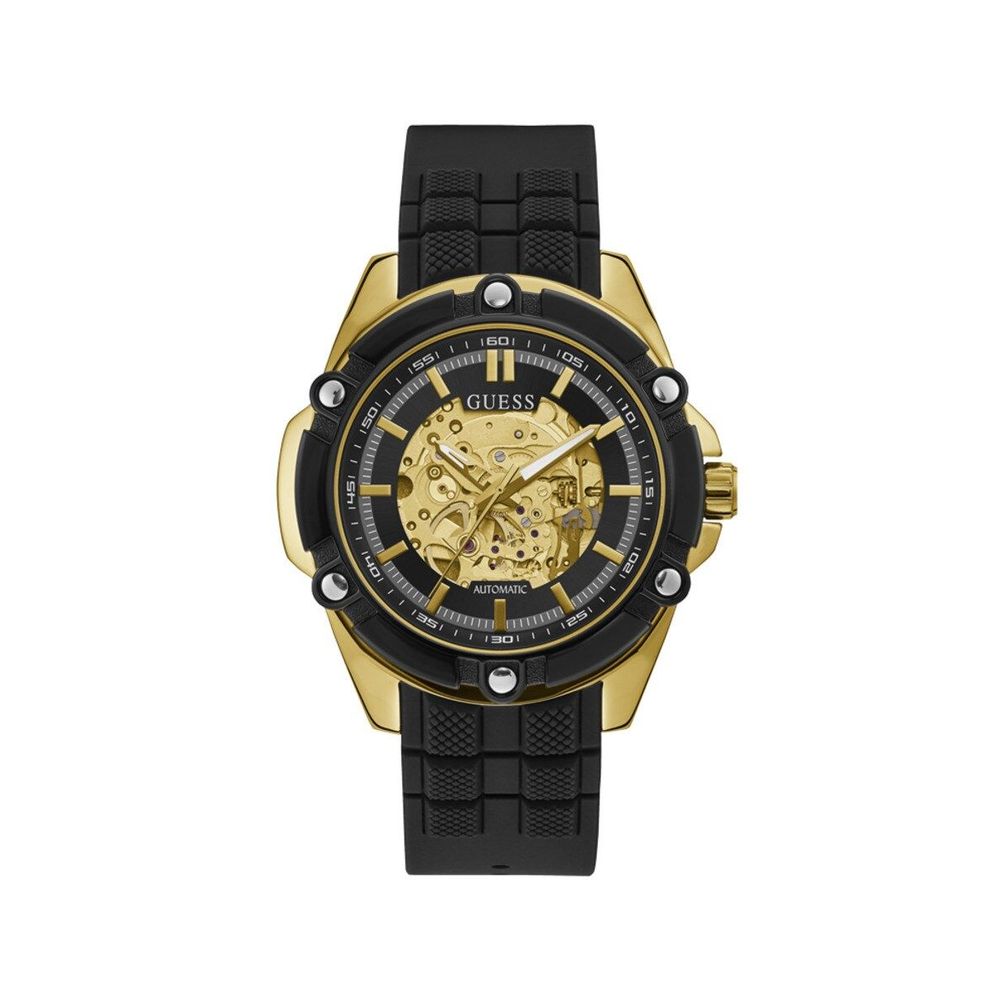 Black Resin Dress Watch