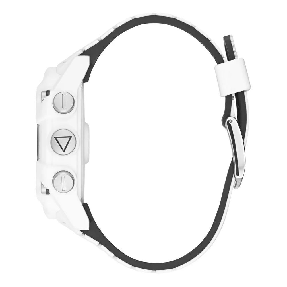 White Resin Sport Watch