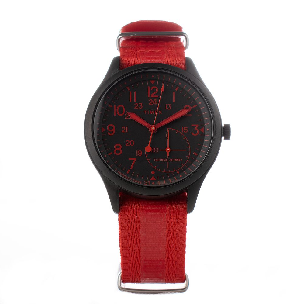 Multicolor Nylon Sport Watch