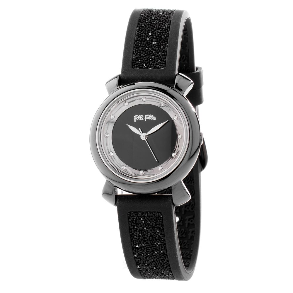 Black Plastic Dress Watch