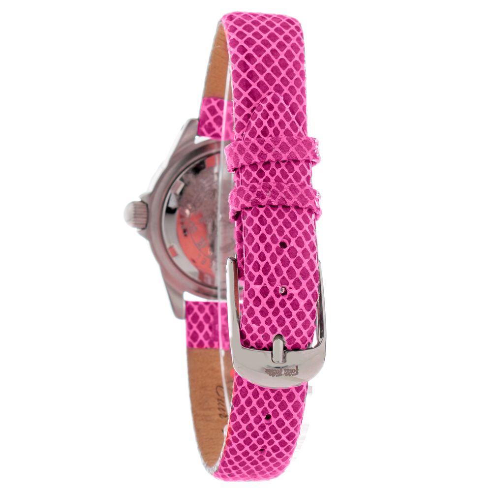 Multicolor Leather Dress Watch