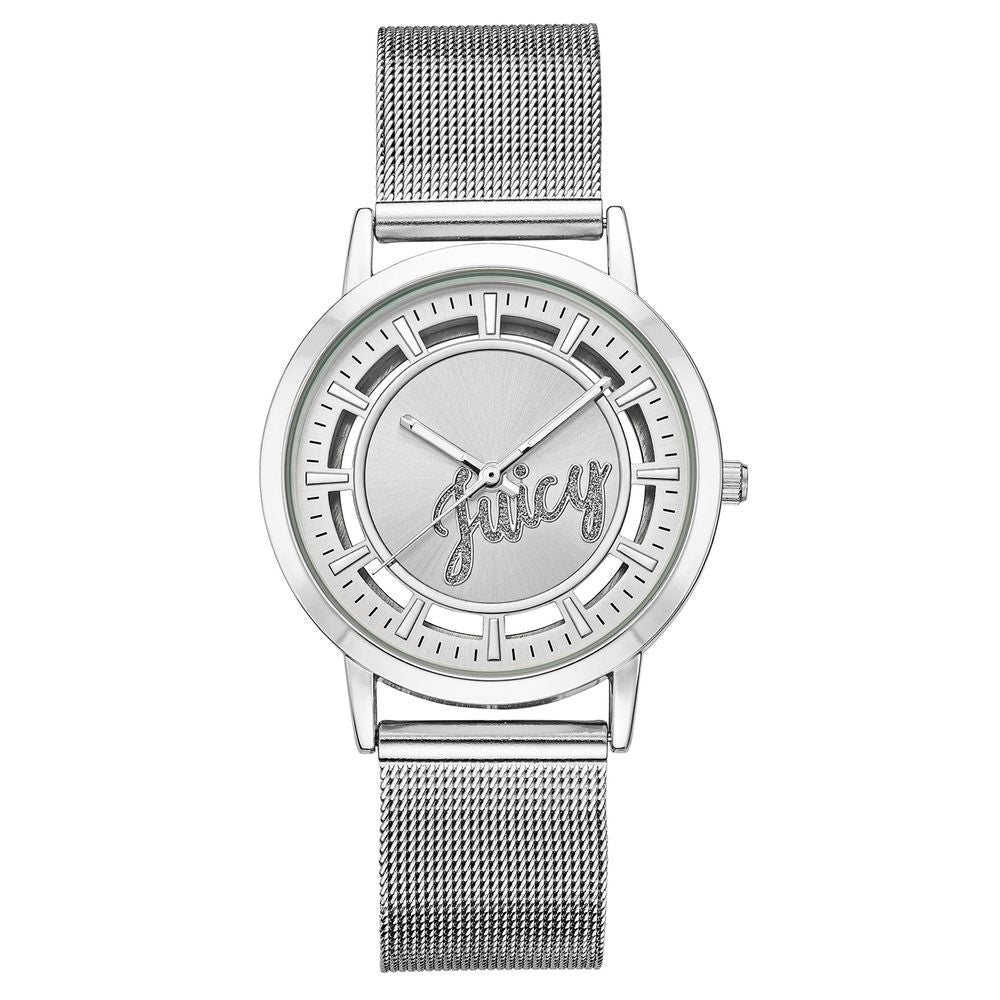 Silver Stainless Steel Dress Watch