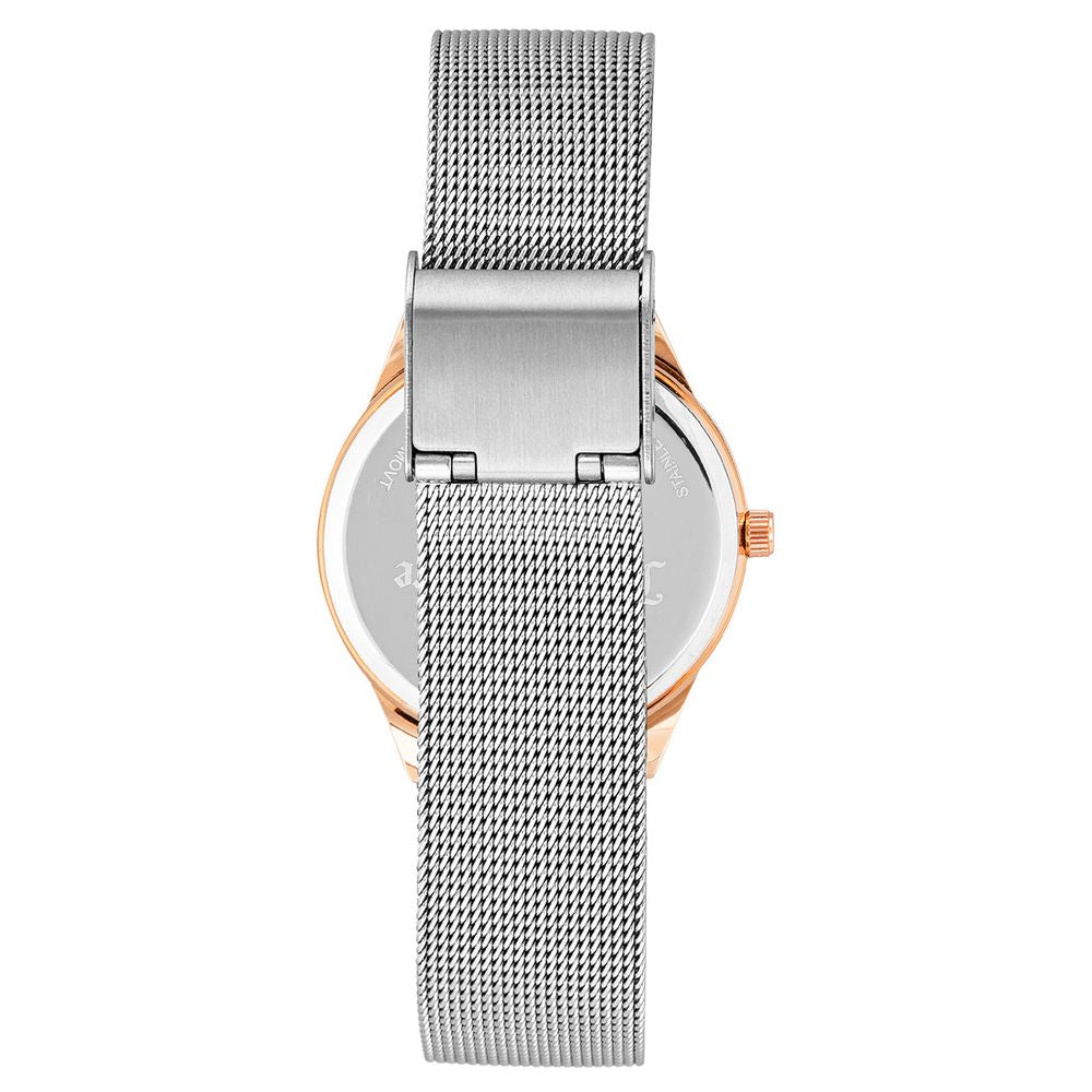 Silver Stainless Steel Dress Watch