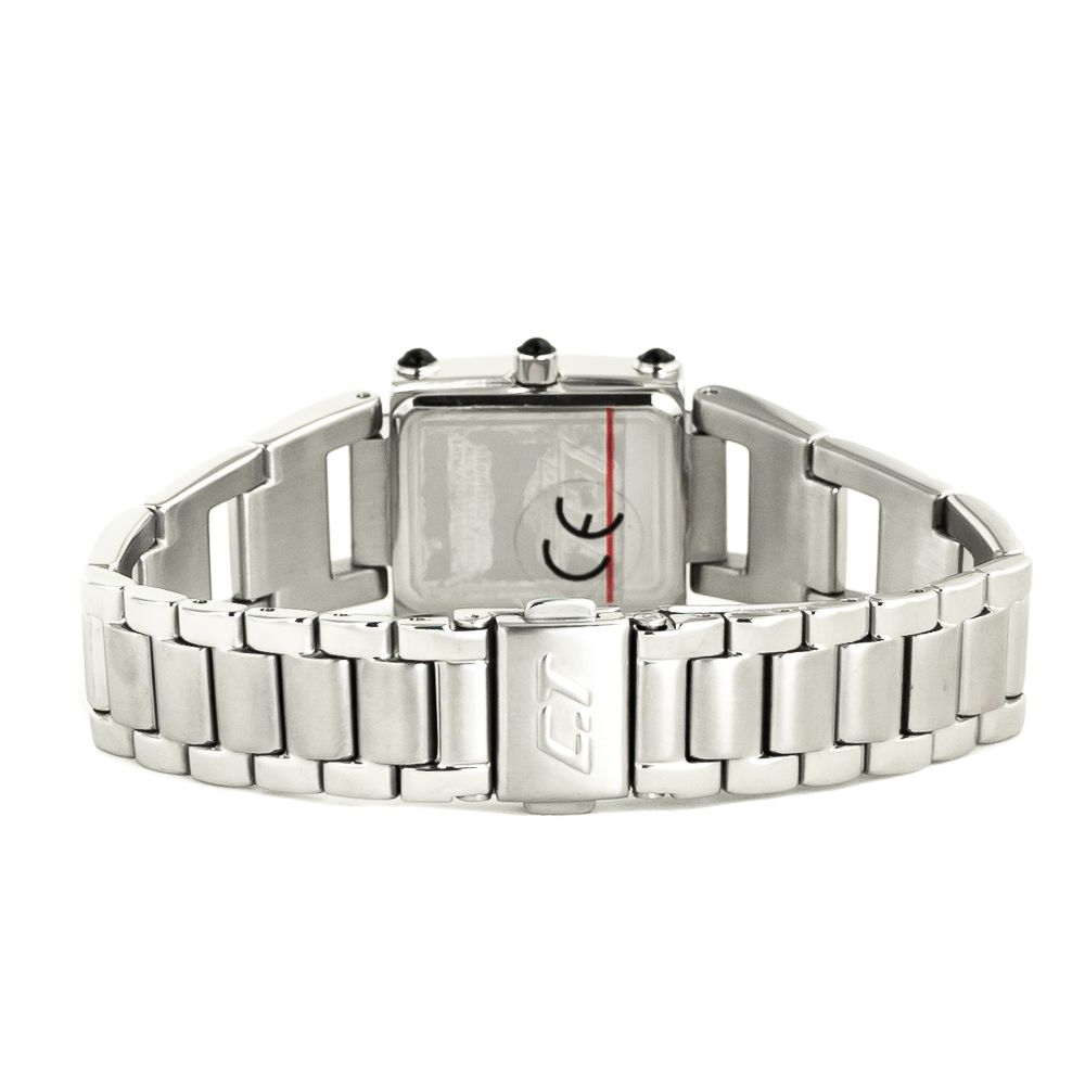 Silver Stainless Steel Dress Watch