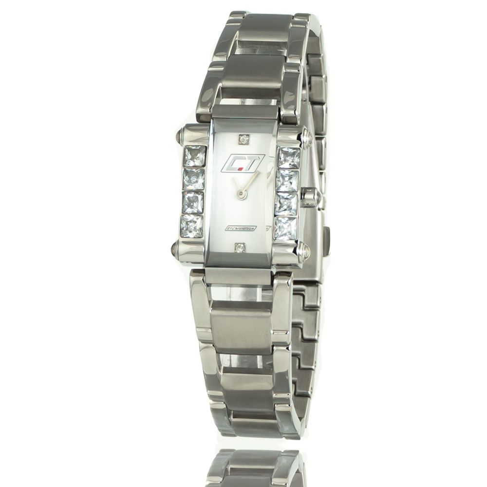 Silver Stainless Steel Dress Watch