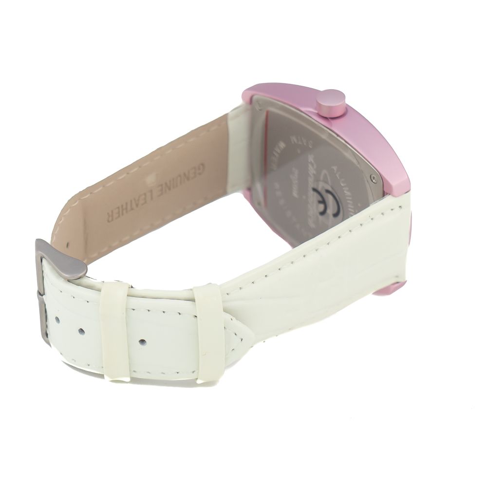 Multicolor Leather Dress Watch