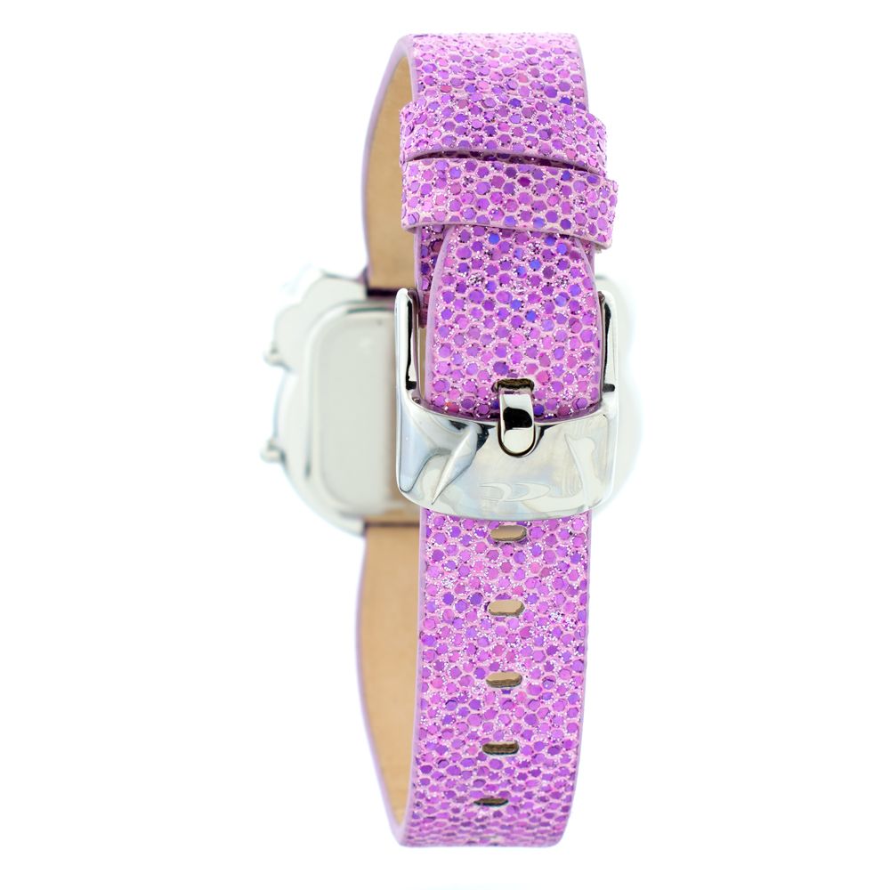 Multicolor Leather Digital Watch